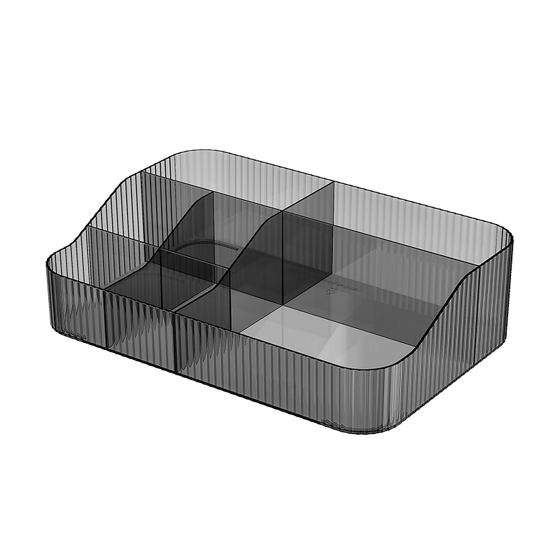 Makeup Storage Box Transparent Acrylic Table Top Storage Shelf Dresser Arrangement