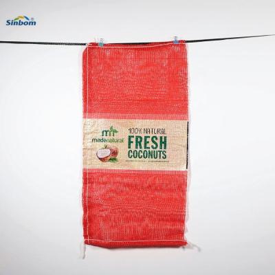 Proteção UV 50*80cm PP PE Plástico Tricoteado Leno Raschel Packing Mesh Net Bags 70gsm-200gsm