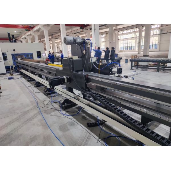 Bridge Engineering 3D CNC H Beam Drilling Machine Transmission Tower Manufacturing