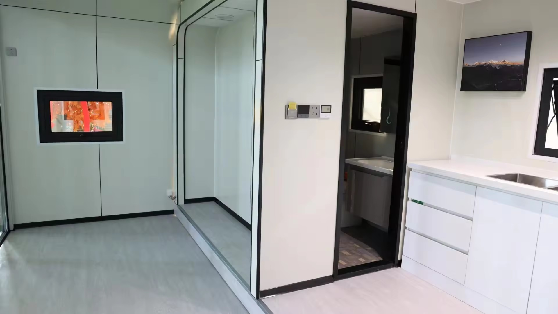Однокомнатный Apple Capsule House Сборка 12 кВт на заказ