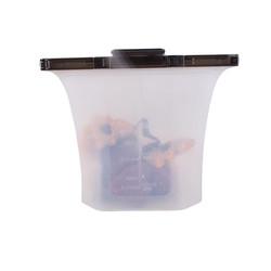 500ml 1000ml Collapsible Silicone Food Storage Bag Silicone Freezer Bags