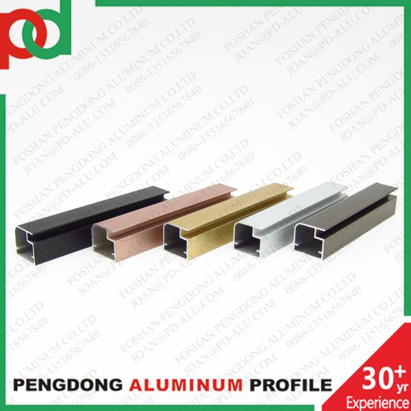 Perfiles de aluminio para la fabricación de gabinetes en China con un buen precio