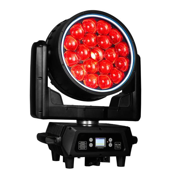 RGBW 4 en 1 LED tête mobile de la lumière de scène pour le lieu de concert