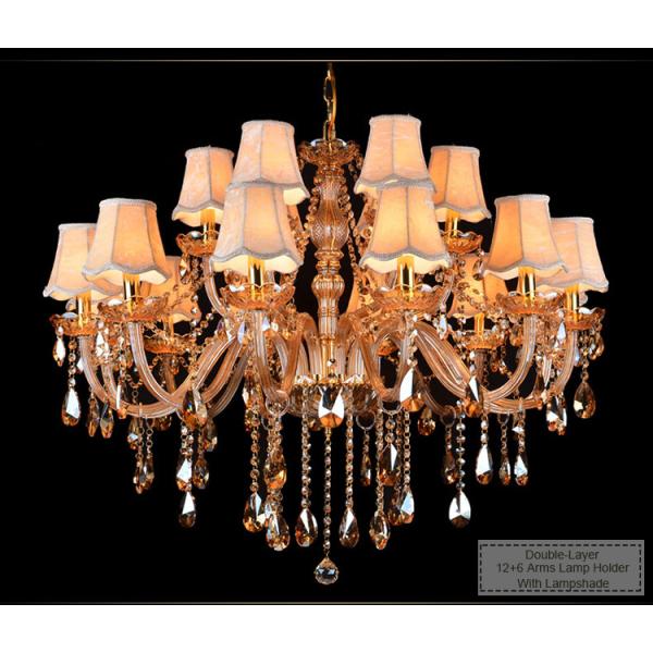 Amber crystal chandelier with Cheap Price (WH-CY-132)