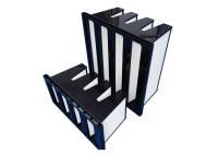 4 Pack F8 - F9 Compact HEPA Air Filter For Pharmaceuticals Air Flow 3800m³/H