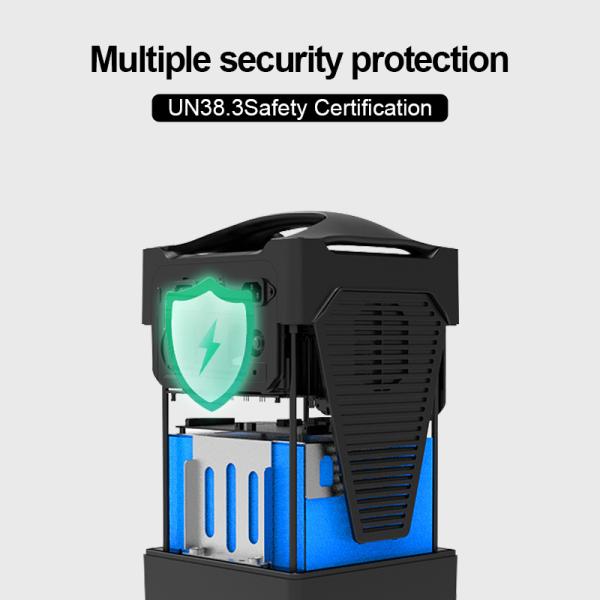 Электростанция большой мощности 1500 Вт Кампинговая портативная аварийная электростанция