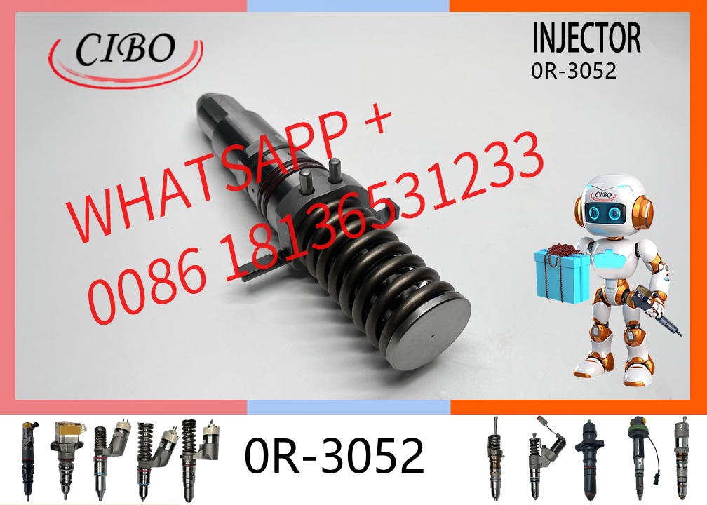 original 0R-3052 Common Rail Fuel Injector for 3508 3512 3516 Diesel Engine 7E6408 7E-6408 0R3052 Excavator 777B 785 789 Fuel Injection Parts original new injector
