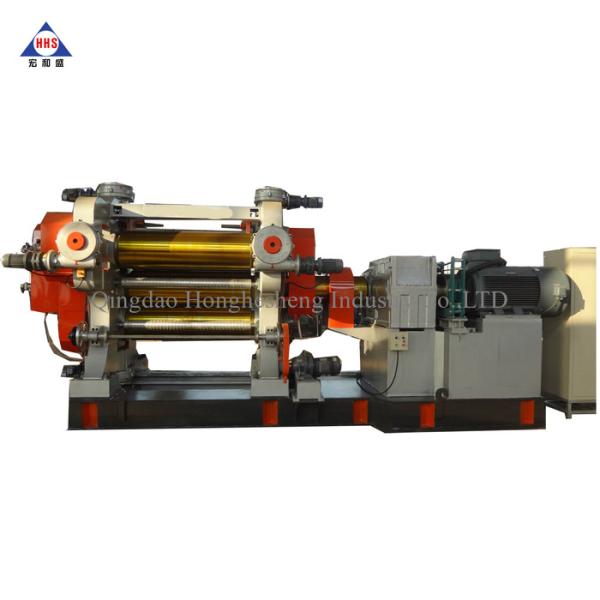 Four Roll PVC Calender Machine CE SGS ISO9001 Certified For Rubber
