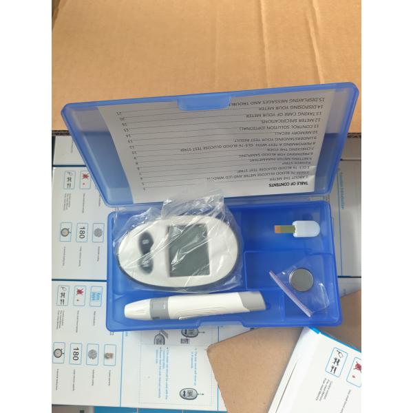 Blood Sugar Meter Code Free Glucometer Quick Body Check Hospital Homecare Portable Glucose Monitor Set
