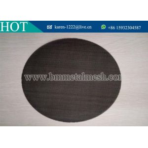 Ordinary Wire Mesh Dutch Weave Extruder Screen Pack Seive /  Wire Mesh Cloth Disc