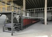 Instalação modular de fornos contínuos de aço de alto desempenho para processamento de vidro
