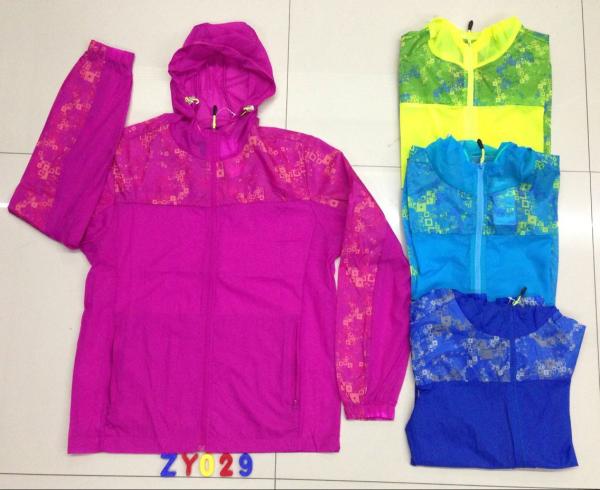 2015 Summer lightweight windbreaker skin jacket in new stock for lady 029