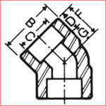 Выкованный нержавеющей сталью ЛОКОТЬ тройника SW штуцеров 3000# 6000# ASME B16.11 NPT