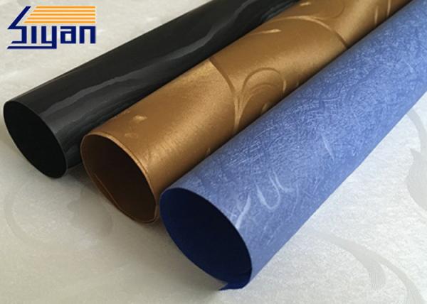 Doors Decoration PVC Furniture Film High Glossy With Matte Surface