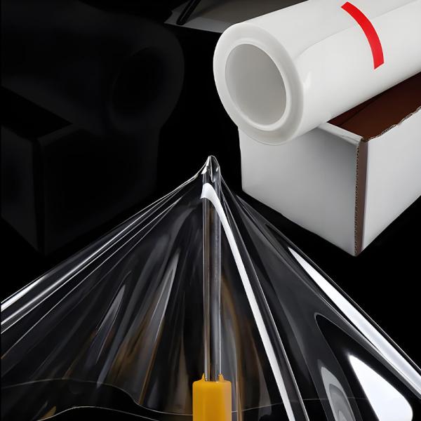 8.5 Mil Clear TPU Self Healing Anti-Dirty Self-Adhesive Car Paint Protection Film