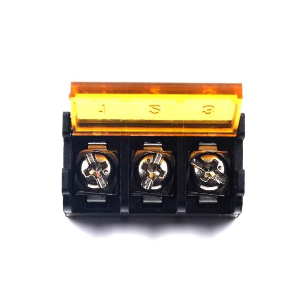 9.5mm / 0.375 Barrier Screw Terminal Blocks Side Pin Mounting