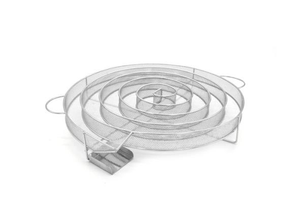 Round Shape Food Grade 304 Stainless Steel Cold Smoke BBQ Smoke Generator