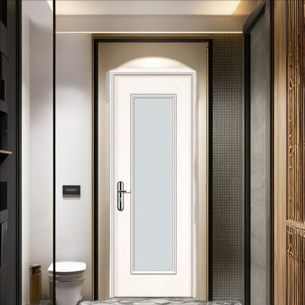 Modern 35/45mm Thickness WPC Hollow Door with 600mm Width and 200,000 Sets Annual Production