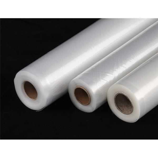 Transparent Embossed Plastic Film , Ldpe 50cm Stretch Film Wrap