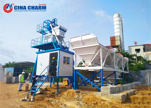 High Quality Construction Machinery HZS60 Stationary Concrete Mixing Plant