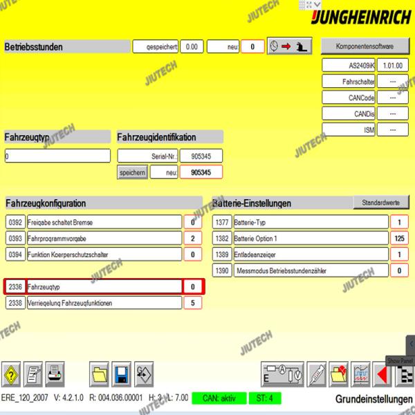 Jungheinrich вилочный погрузчик Judit box INCADO и кабель JUDIT-4 Диагностический комплект инструментов Canbox Интерфейс с диагностической программой