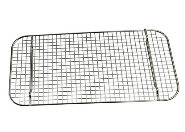 Grill Tray Rack Oven Grill Rack Kitchen Stainless Steel Picnic BBQ Food Basket