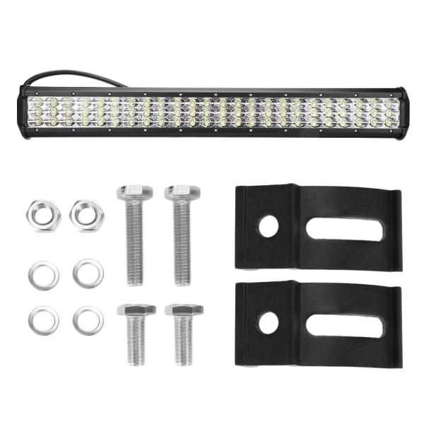 IP68 6000K 12 volt led light bar Off Road 216W Combo Aluminum Housing