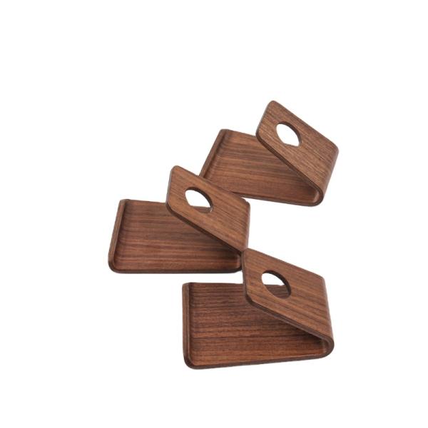 Proceso de prensado en caliente por mayor Contenedor para teléfonos móviles de madera