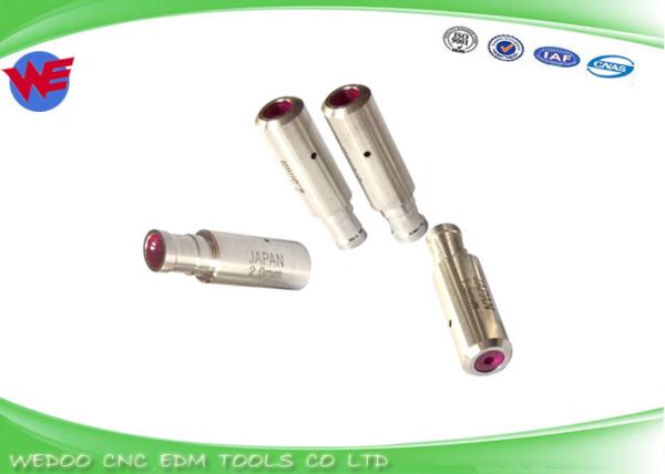 Diâmetro mmL pequeno do guia 8*6*30 da tubulação do rubi do guia Z140 da broca de 0.1mm - de 3.0mm EDM
