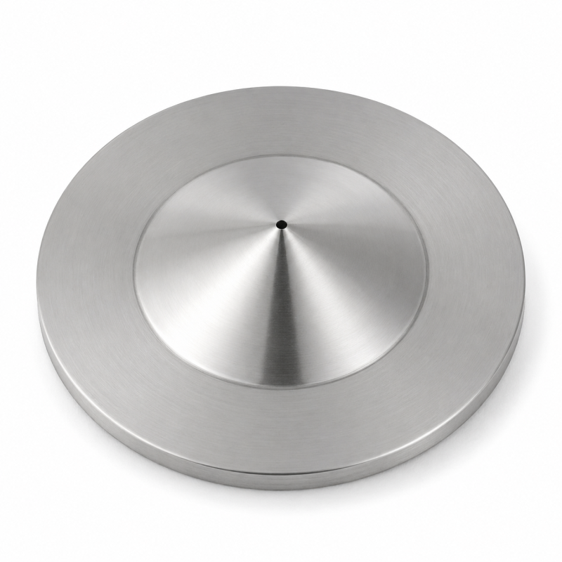 High-Purity Nickel Tip Sampler Cone with Oxygen-Free Copper Base and Nickel Alloy Structure for Precision Sampling