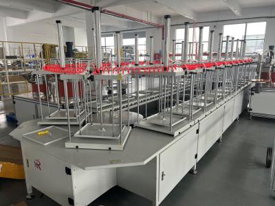 24 Stations PU Caps Heating Work Table 220V Electric Power Source
