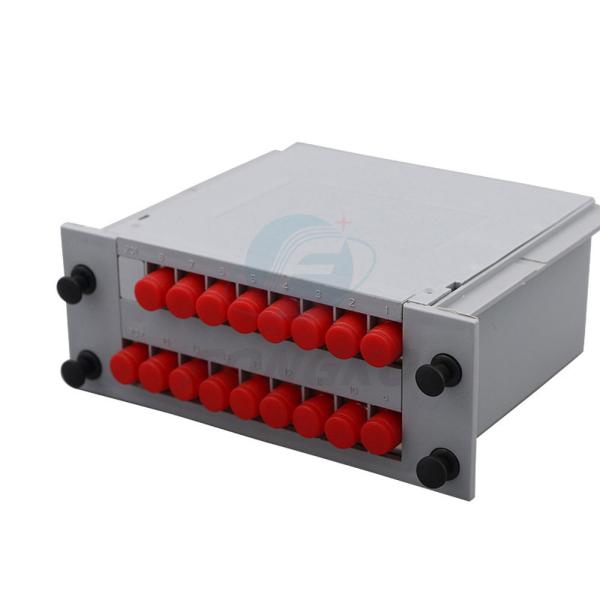 PLC 1x16 passif a dédoublé la manière du diviseur FC/UPC 16 de câble optique de fibre