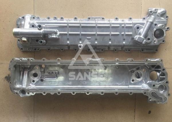 Hitachi ZX330-3 Excavator Engine Oil Cooler 6HK1 With Cylinder Head Cover