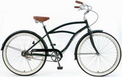 26 Inch Low Rider Spring Fork Beach Cruiser Bike Bicycle Steel Frame