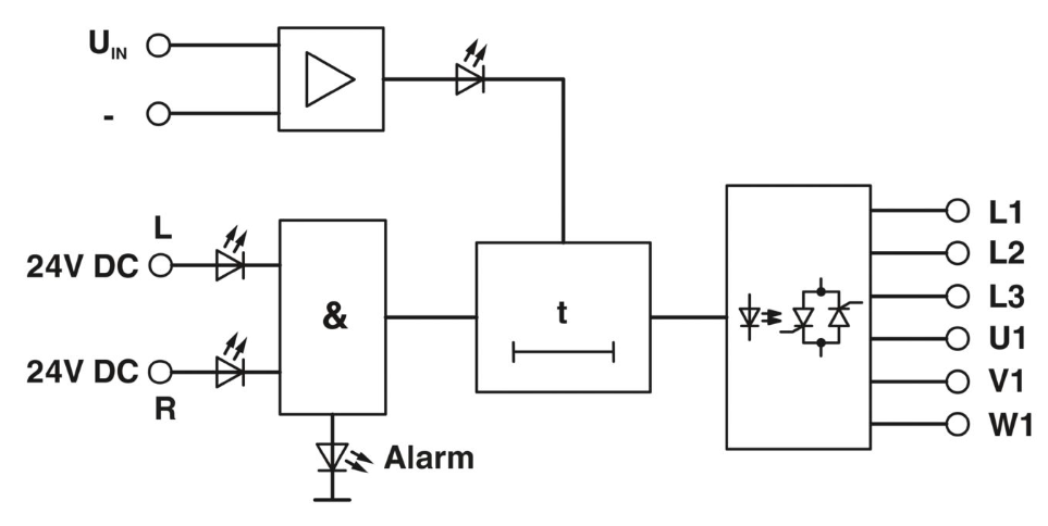 Phoenix contact 2964186 ELR W3/9-500 Reversing load relay