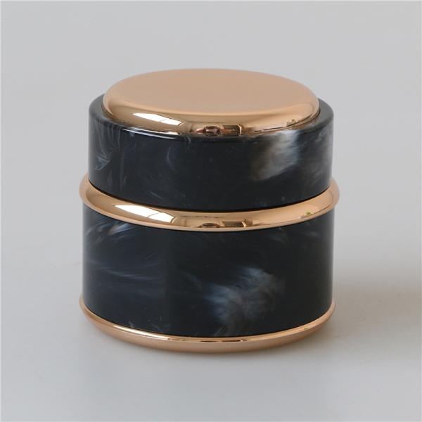 кожа опарника стены двойника 50ml пластиковая косметическая забеливая контейнер сливк