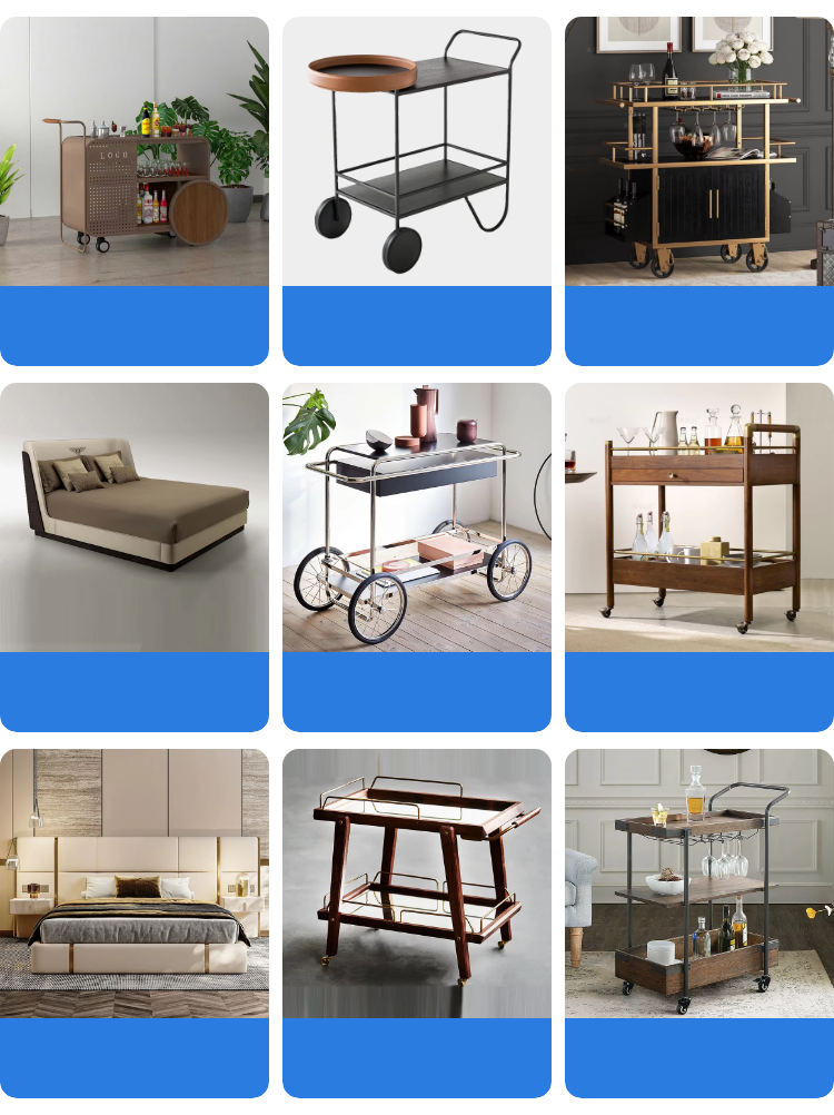 Modern Minimal Customization Bedroom Furniture Wooden Frame Fabric Low Bed Head King Size Soft Beds