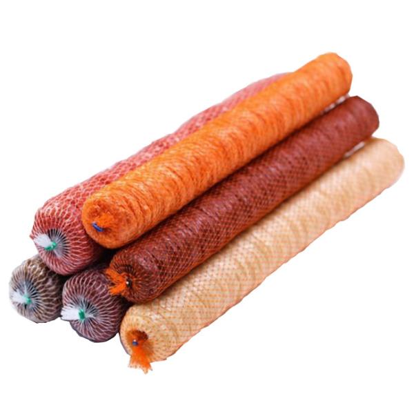 Sausage Casings Shirred Custom Logo Printed Plastic Sausage Casing