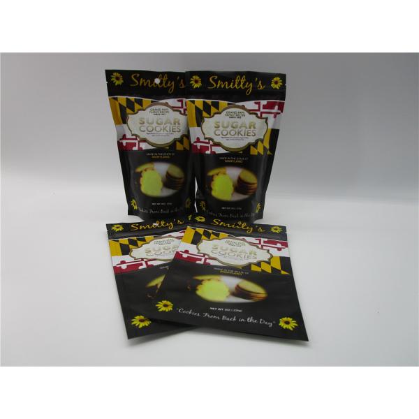 A marca própria levanta-se o malote do zíper, folha de alumínio de empacotamento de alimento do petisco