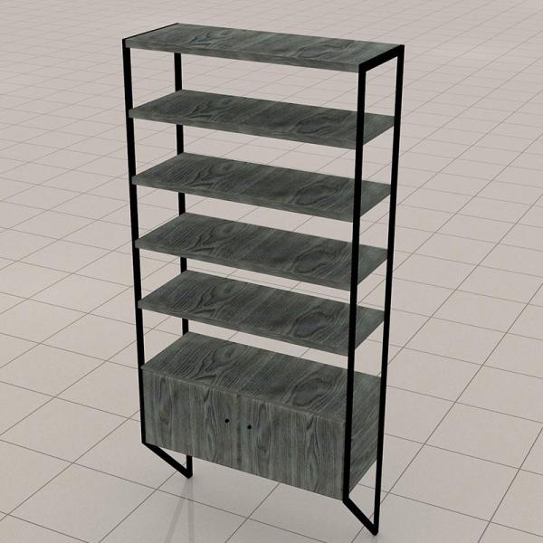 Modern Transparent Display Pegboard Stand for Sneaker Storage and Clothing Display