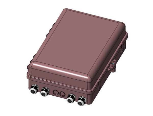 Waterproof Outdoor ABS Plastic Fiber Splitter Distribution Box FTTX Solutions