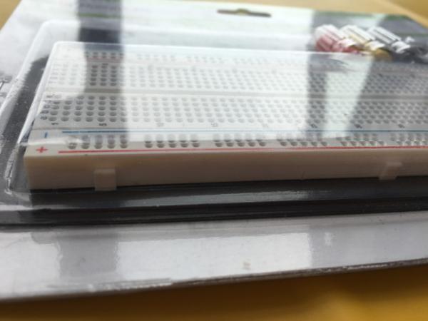 ABS Housing Material Round Hole Breadboard Circuit Projects 3 Binding Posts