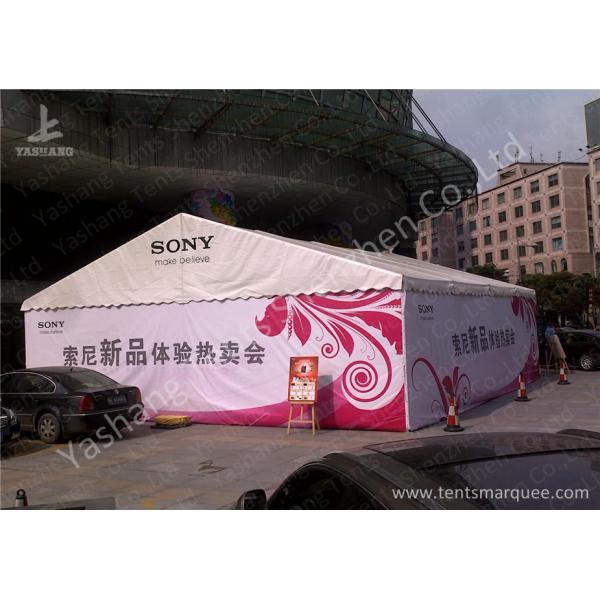 Outdoor Exhibition 20X30 Tent Rental Clear Span Marquee Fabric Covered Structures