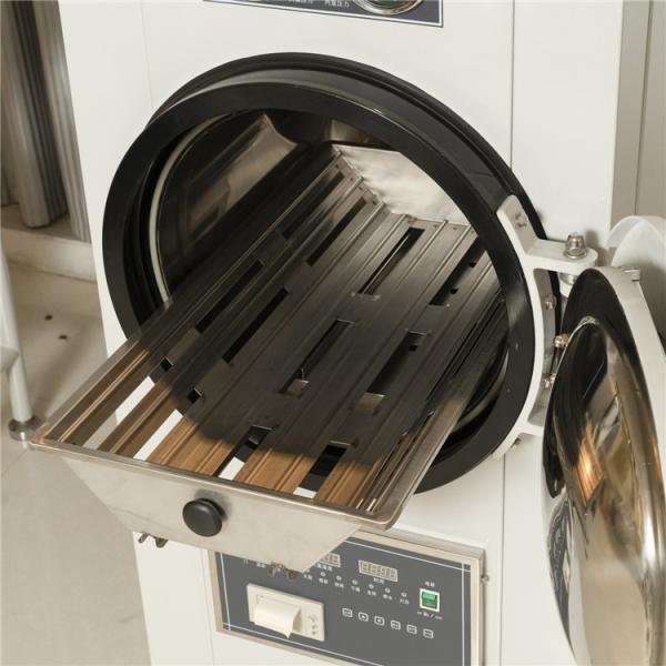 Horizontal Cylindrical Medical Autoclave Sterilizer Drying Function With Printer
