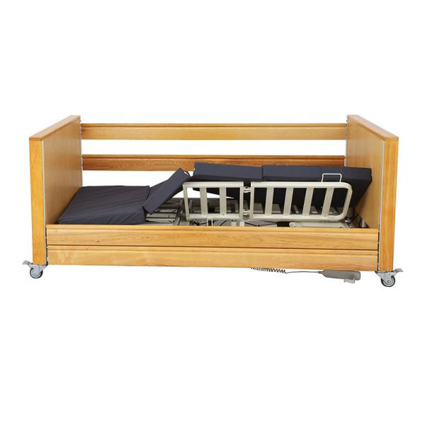 Blue Mattress Color Adjustable Electric Lift Paralytic Nursing Bed for Stroke Hemiplegic Patients Home Care