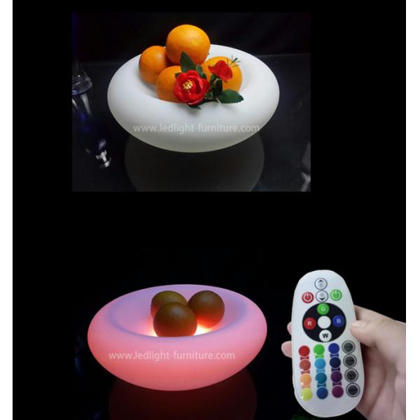 Плод СИД РГБ пластмассы освещает вверх подносы коктейля для украшения события партии