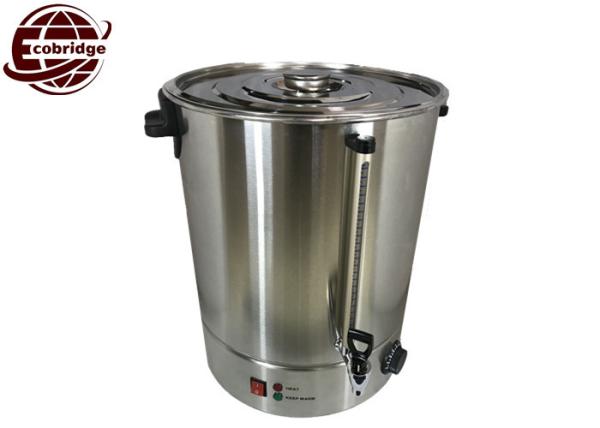 2000W Commercial Hot Water Boiler , 220V-60Hz 35L Stainless Steel Electric Kettle