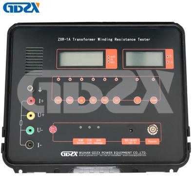 ZXR-1A 1A Mètre de résistance à l' enroulement en courant continu, Ensemble de test du transformateur d' instrument Résolution 1μΩ