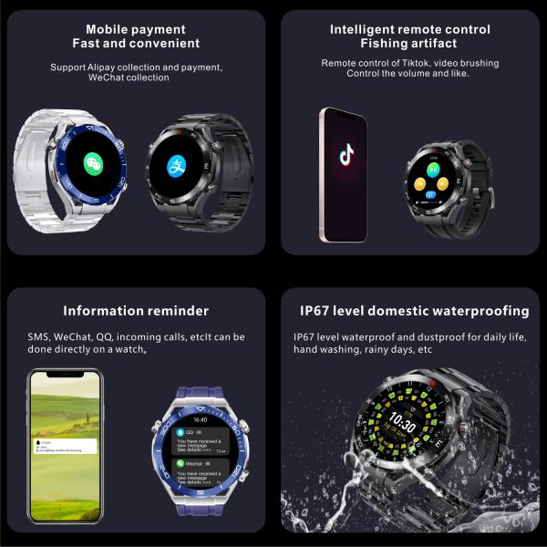 Батарея дозора 420mAh силикона IP67 RTL8762T водоустойчивая умная