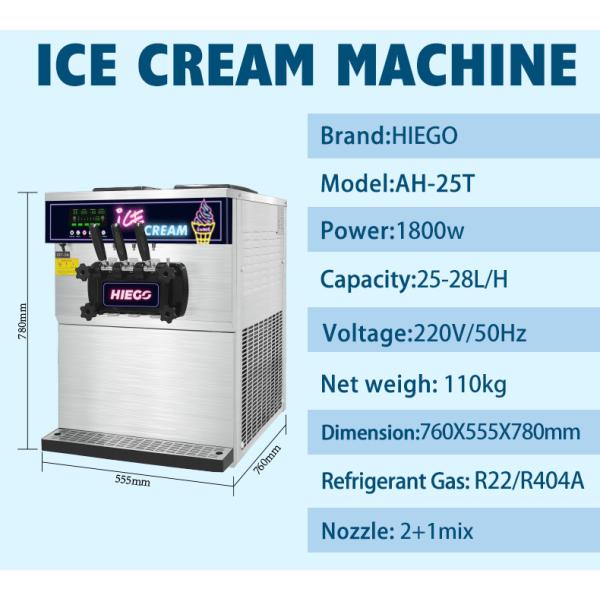 Машина мороженого мобильной гостиницы 36l создателя Gelato коммерчески коммерчески